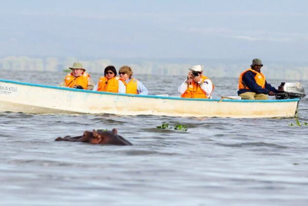 6 Days Safari from Nairobi to Masai Mara, Lake Naivasha, Amboseli & Tsavo West National Park drop off Diani/Mombasa Beach Hotel